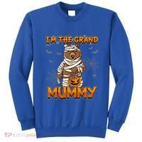 Halloween IM The Grand Mummy Grandma Halloween Great Gift Sweatshirt thumb 0