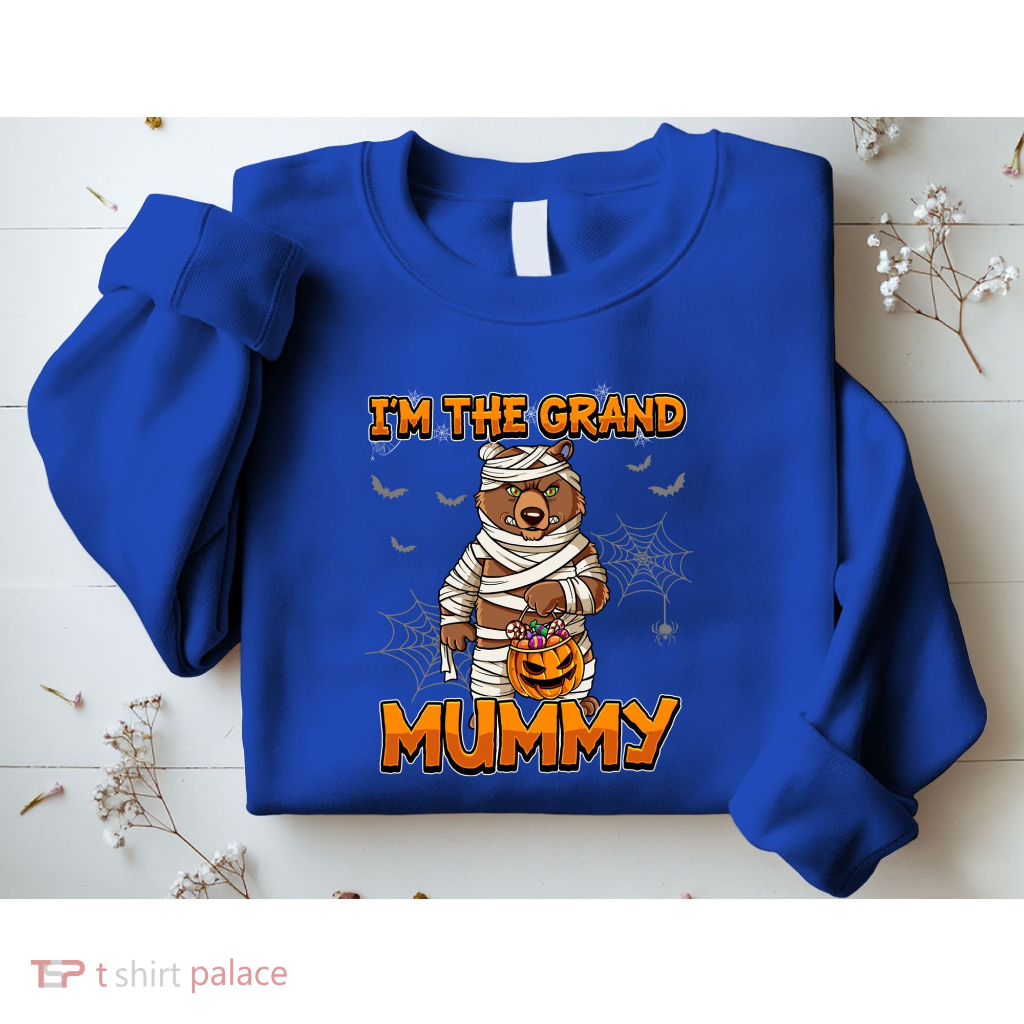 Halloween IM The Grand Mummy Grandma Halloween Great Gift Sweatshirt