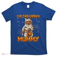 Halloween IM The Grand Mummy Grandma Halloween Great Gift T-Shirt thumb 0