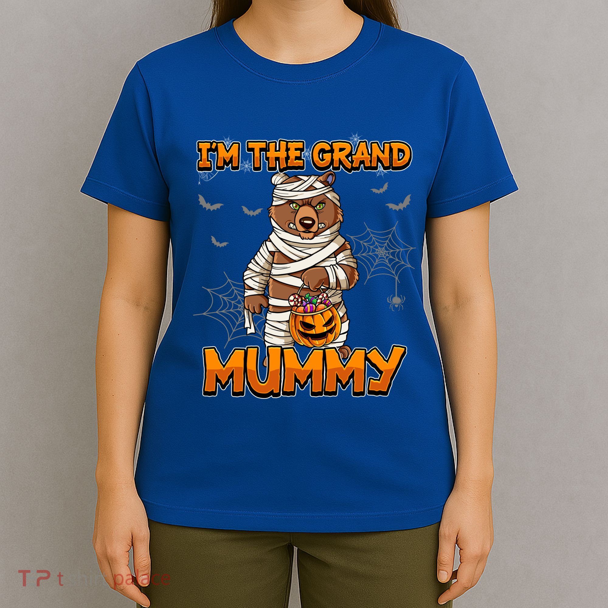 Halloween IM The Grand Mummy Grandma Halloween Great Gift T-Shirt