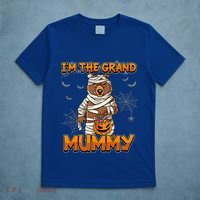 Halloween IM The Grand Mummy Grandma Halloween Great Gift T-Shirt thumb 5
