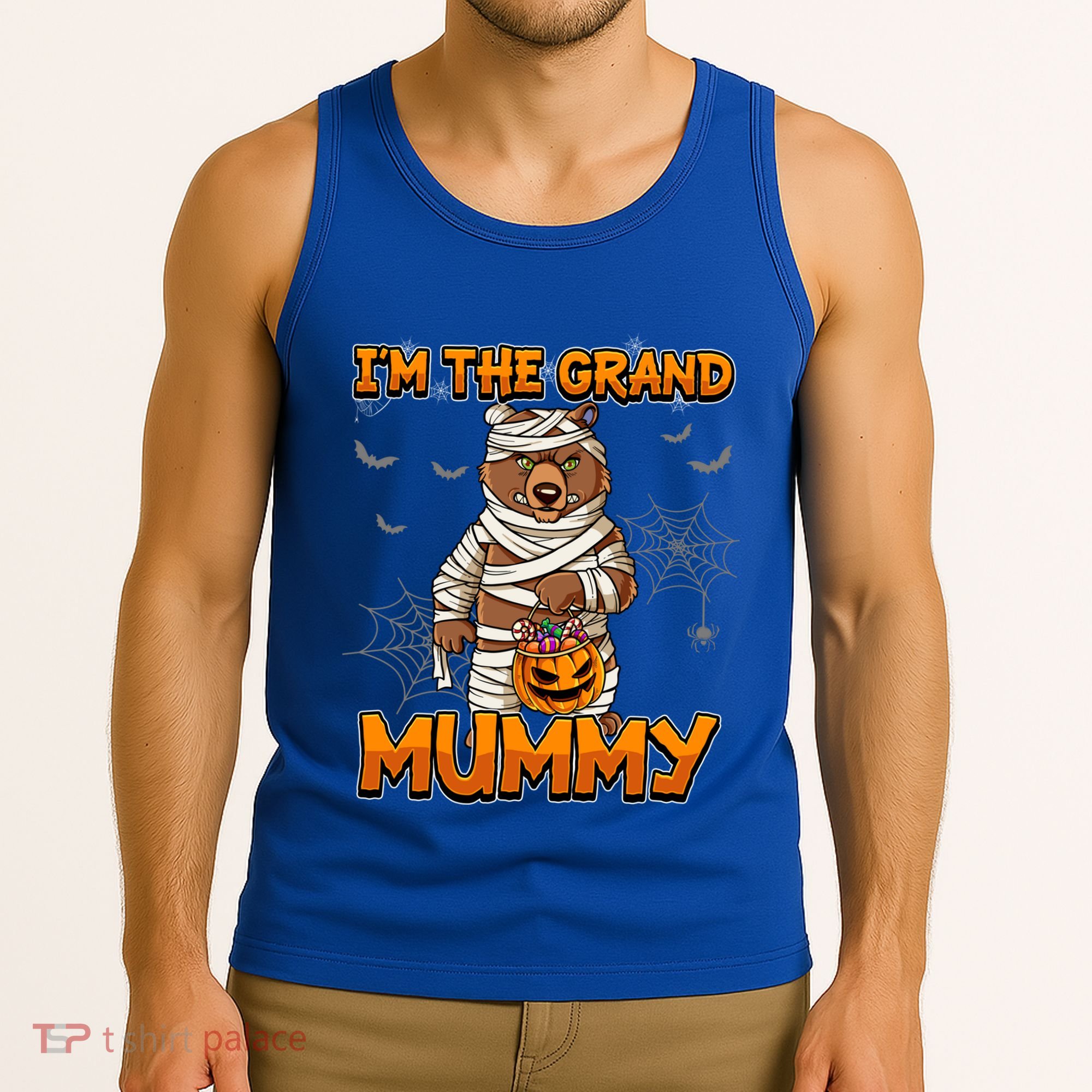 Halloween IM The Grand Mummy Grandma Halloween Great Gift Tank Top