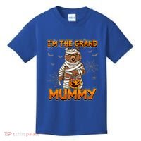 Halloween IM The Grand Mummy Grandma Halloween Great Gift Kids T-Shirt thumb 0