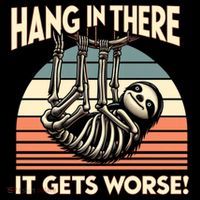 Hang In There It Gets Worse Coffee Mug thumb 5