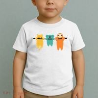 Hang In There Cat Sloth And Koala Cute Toddler T-Shirt thumb 2