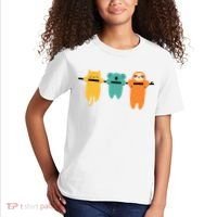 Hang In There Cat Sloth And Koala Cute Kids T-Shirt thumb 2