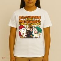 Hallothanksmas Is The Most Wonderful Time Of The Year Holiday Gnomes T-Shirt thumb 4