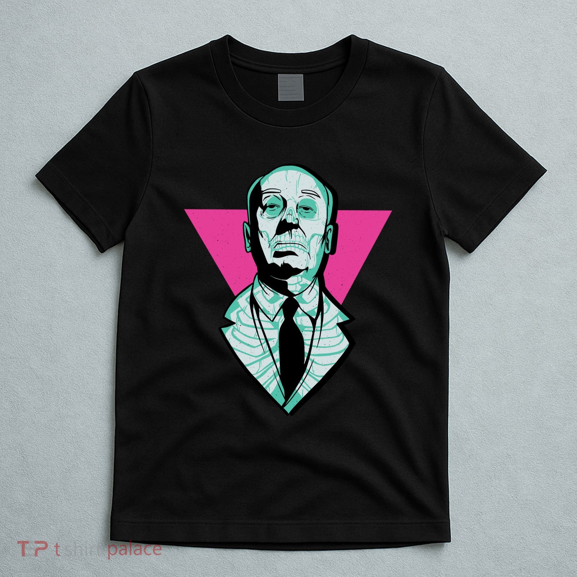 Hitchcock Neon Skull T-Shirt