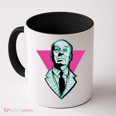 Hitchcock Neon Skull Coffee Mug