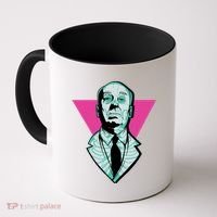 Hitchcock Neon Skull Coffee Mug thumb 0