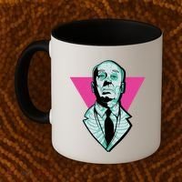 Hitchcock Neon Skull Coffee Mug thumb 2