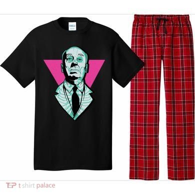 Hitchcock Neon Skull Pajama Set