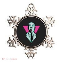 Hitchcock Neon Skull Ornament thumb 0