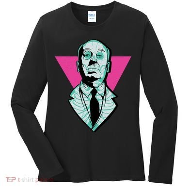 Hitchcock Neon Skull Women's Long Sleeve Shirt