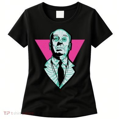 Hitchcock Neon Skull Women's T-Shirt