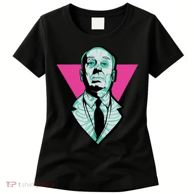 Hitchcock Neon Skull Women's T-Shirt