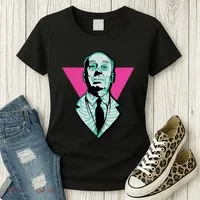 Hitchcock Neon Skull Women's T-Shirt thumb 3