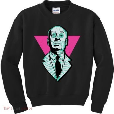 Hitchcock Neon Skull Kids Sweatshirt