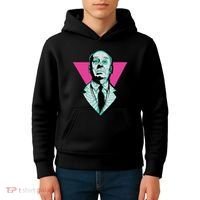 Hitchcock Neon Skull Kids Hoodie thumb 4
