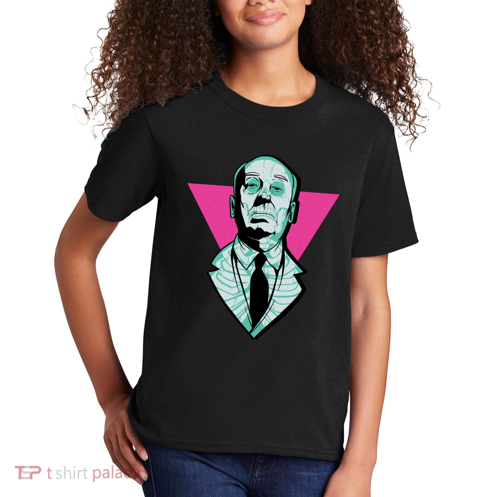 Hitchcock Neon Skull Kids T-Shirt