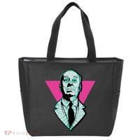 Hitchcock Neon Skull Tote Bag thumb 0