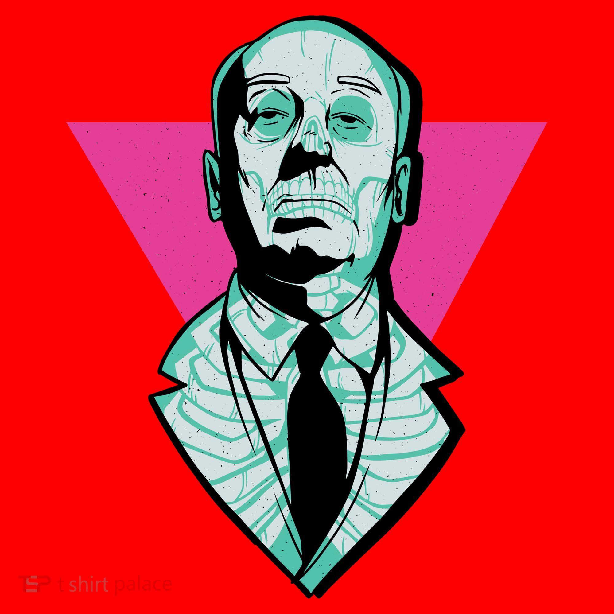 Hitchcock Neon Skull Santa Hat