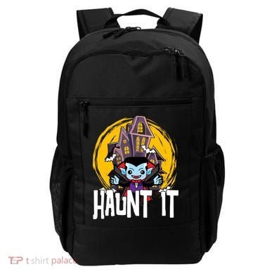 Haunt It Vampire Spooky Halloween Backpack