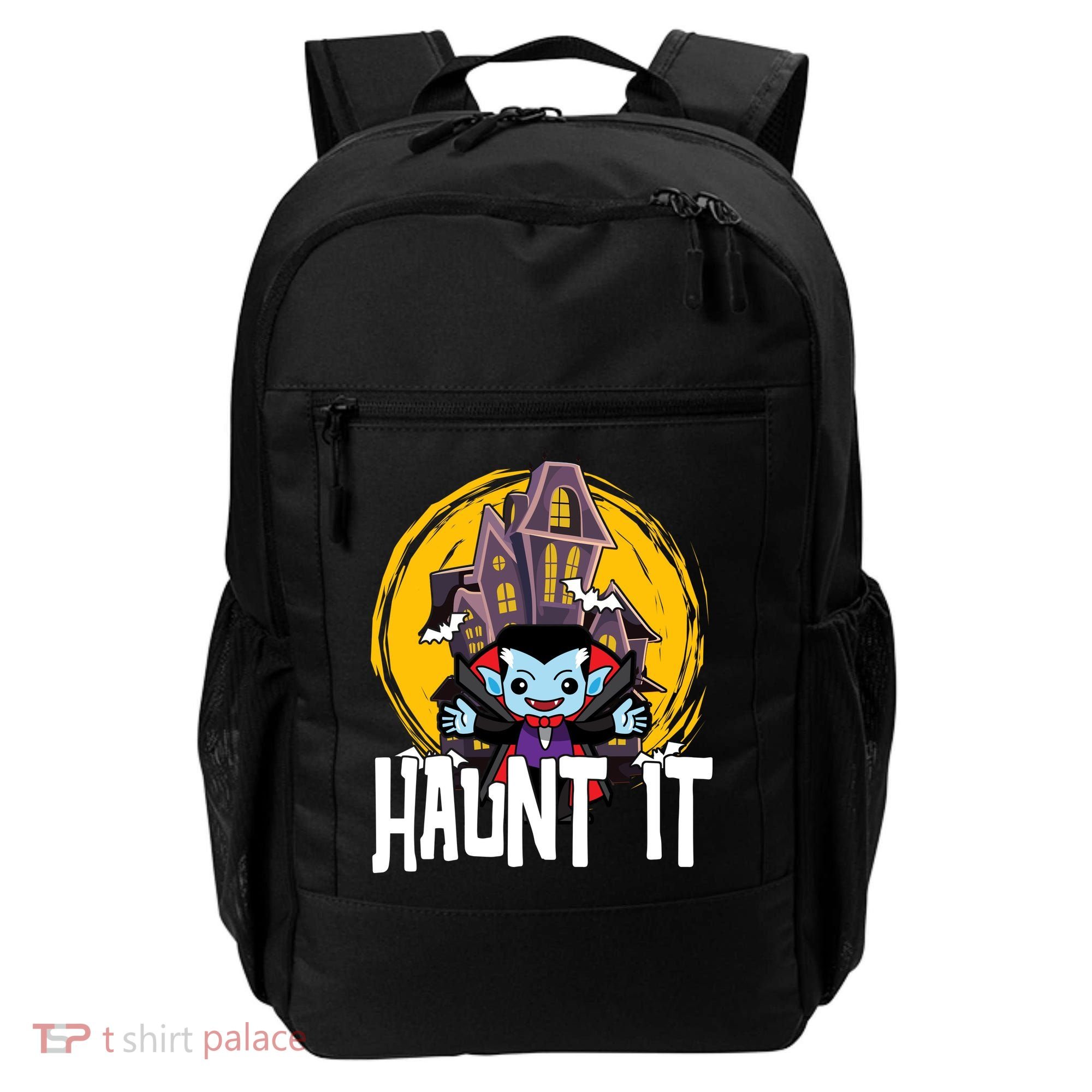 Haunt It Vampire Spooky Halloween Backpack