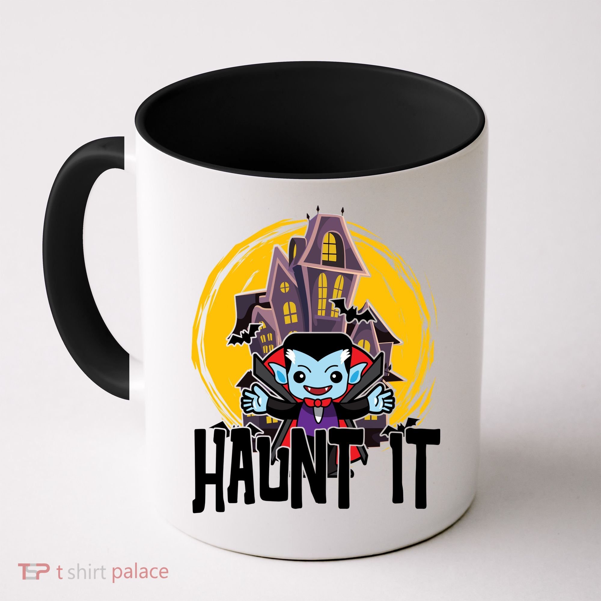 Haunt It Vampire Spooky Halloween Coffee Mug