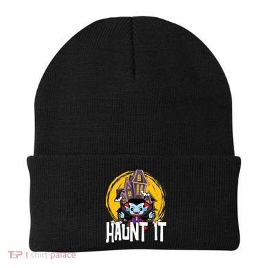 Haunt It Vampire Spooky Halloween Beanie
