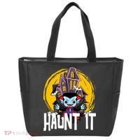 Haunt It Vampire Spooky Halloween Tote Bag thumb 0