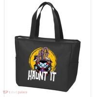 Haunt It Vampire Spooky Halloween Tote Bag thumb 3