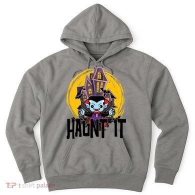 Haunt It Vampire Spooky Halloween Hoodie