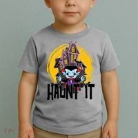 Haunt It Vampire Spooky Halloween Toddler T-Shirt thumb 2