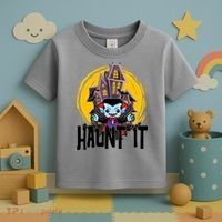 Haunt It Vampire Spooky Halloween Toddler T-Shirt thumb 3