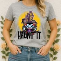 Haunt It Vampire Spooky Halloween Women's T-Shirt thumb 2
