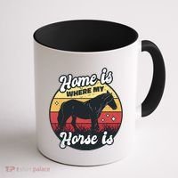 Home Is Where My Horse Is Coffee Mug thumb 1