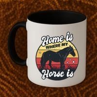 Home Is Where My Horse Is Coffee Mug thumb 2