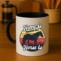 Home Is Where My Horse Is Coffee Mug thumb 4