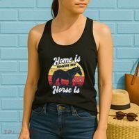 Home Is Where My Horse Is Women's Tank Top thumb 2