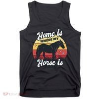 Home Is Where My Horse Is Tank Top thumb 0