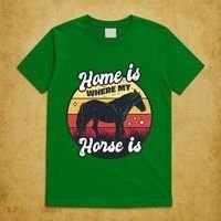Home Is Where My Horse Is T-Shirt thumb 5