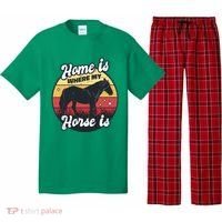 Home Is Where My Horse Is Pajama Set thumb 0