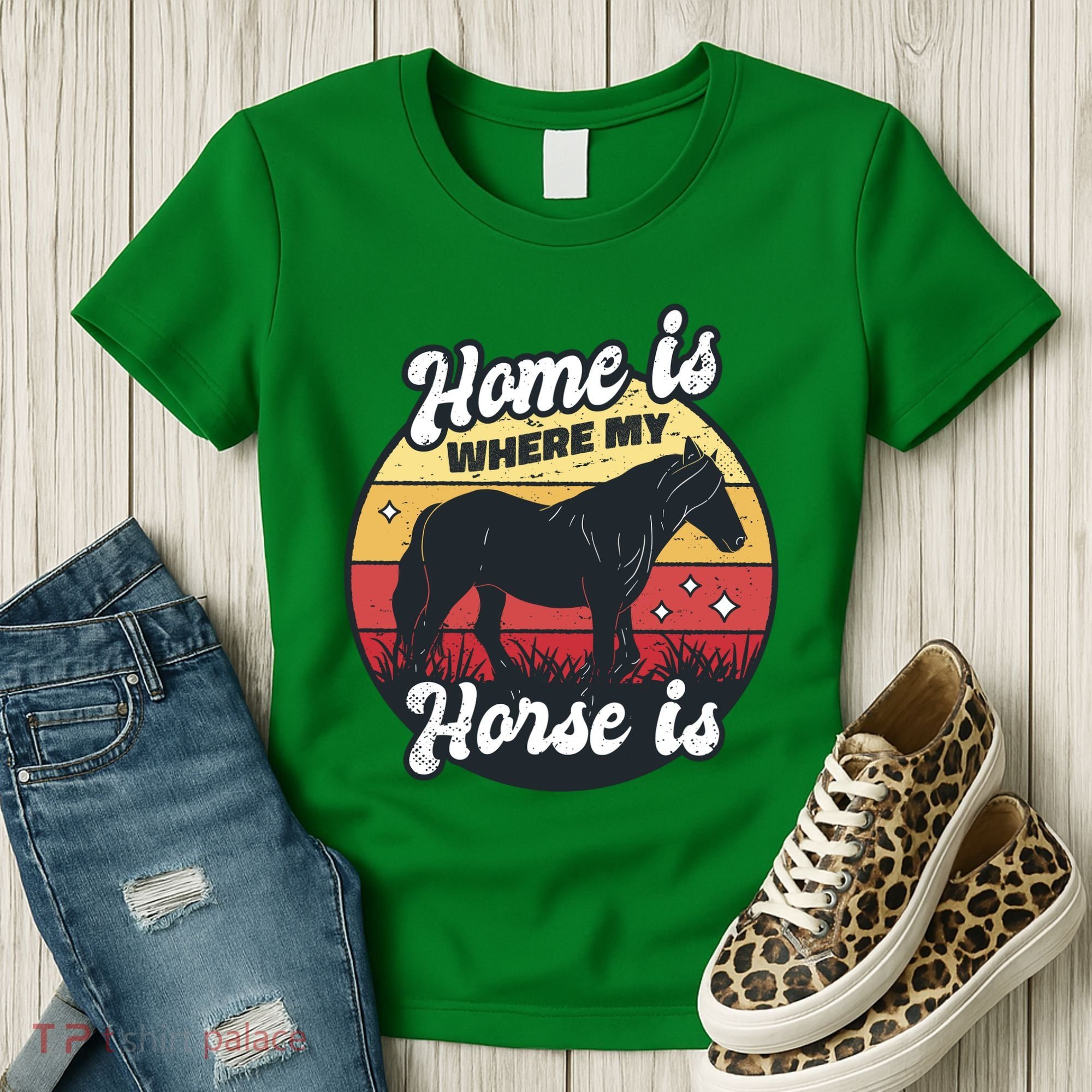 Home Is Where My Horse Is Women's T-Shirt
