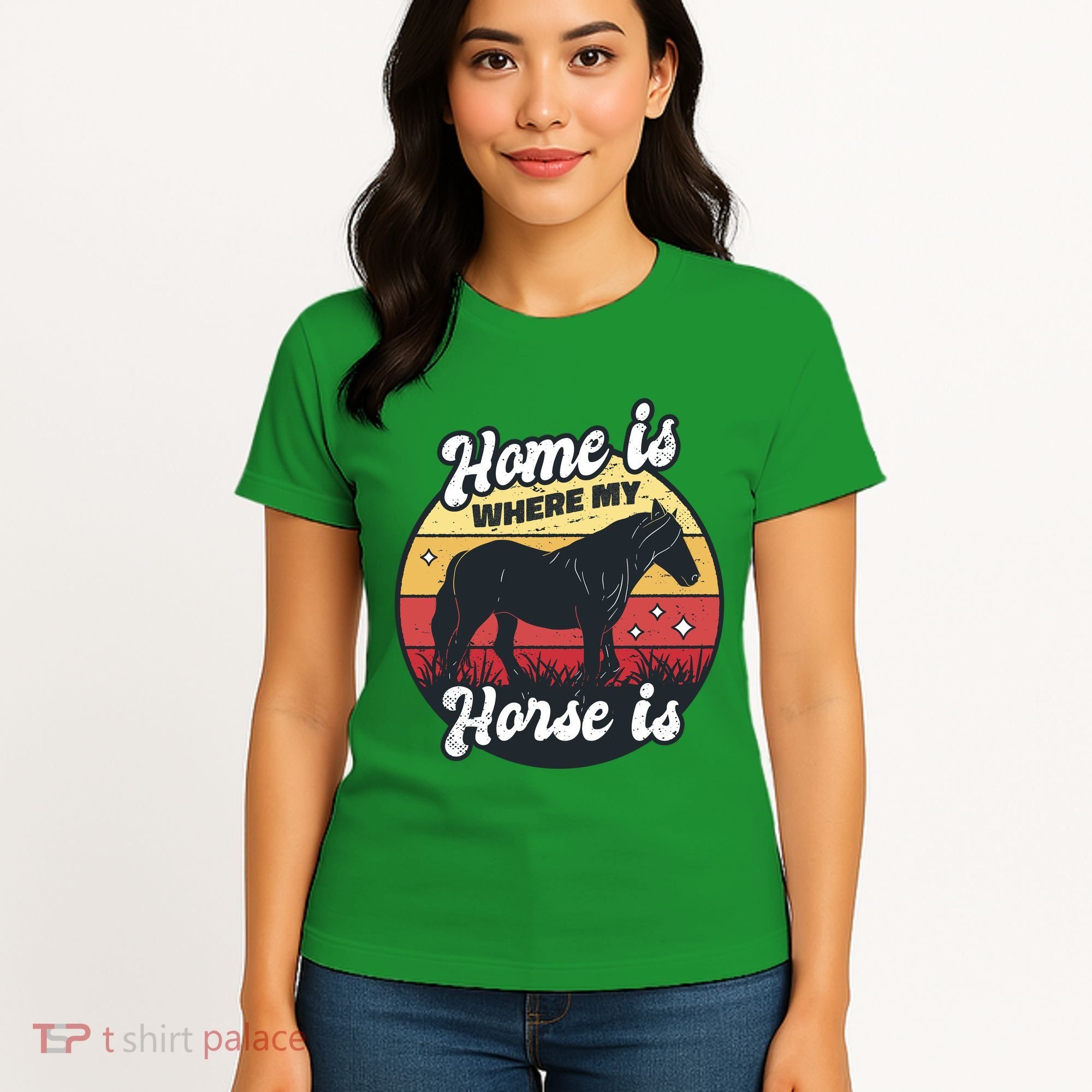 Home Is Where My Horse Is Women's T-Shirt