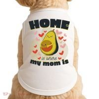 Home Is Where My Mom Is Pregnant Avocado Doggie Tank thumb 0