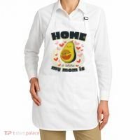 Home Is Where My Mom Is Pregnant Avocado Apron thumb 2