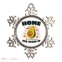 Home Is Where My Mom Is Pregnant Avocado Ornament thumb 0