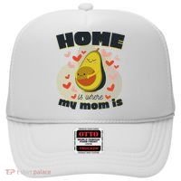 Home Is Where My Mom Is Pregnant Avocado Hat thumb 0