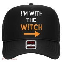 Halloween I'm With The Witch Funny Halloween Hat thumb 0